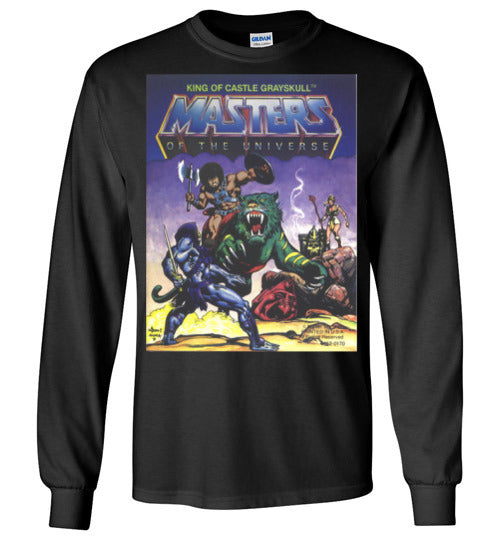 Hellspawned He-Man Comic Cover Long Sleeve Shirt