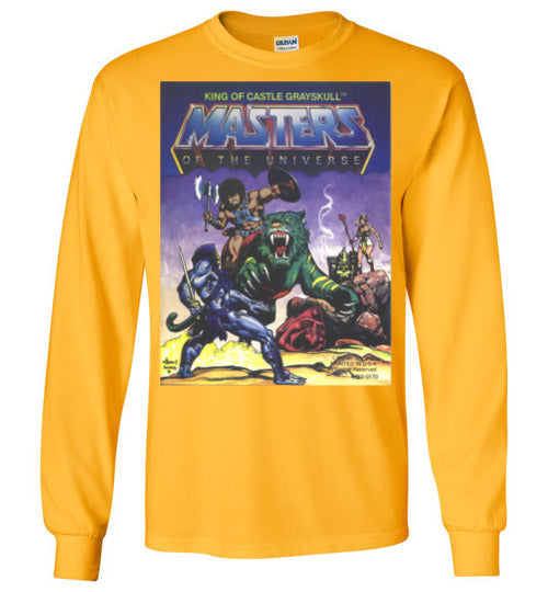 Hellspawned He-Man Comic Cover Long Sleeve Shirt