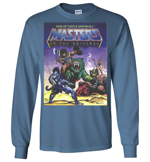 Hellspawned He-Man Comic Cover Long Sleeve Shirt