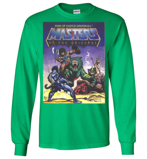 Hellspawned He-Man Comic Cover Long Sleeve Shirt