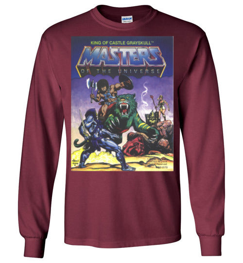 Hellspawned He-Man Comic Cover Long Sleeve Shirt
