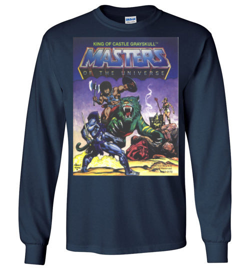 Hellspawned He-Man Comic Cover Long Sleeve Shirt