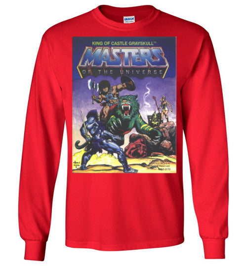 Hellspawned He-Man Comic Cover Long Sleeve Shirt