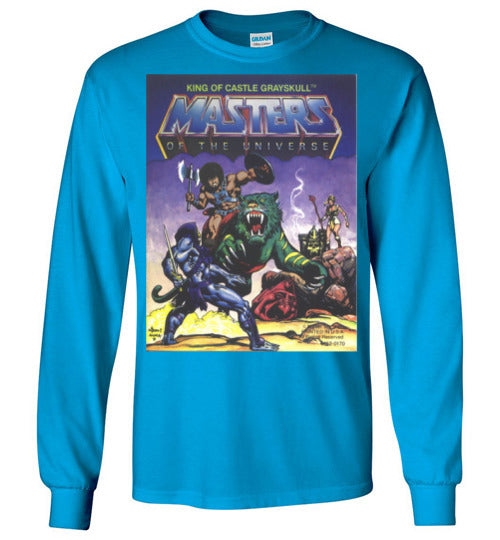 Hellspawned He-Man Comic Cover Long Sleeve Shirt