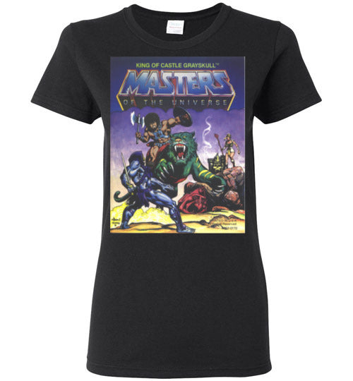 Hellspawned He-Man Comic Cover Ladies Tee