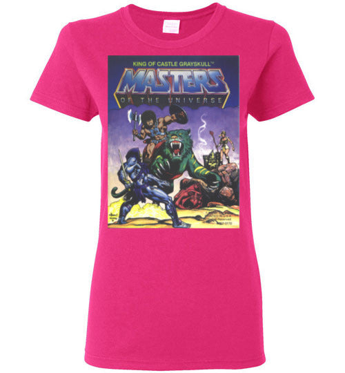 Hellspawned He-Man Comic Cover Ladies Tee