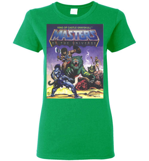 Hellspawned He-Man Comic Cover Ladies Tee