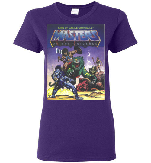 Hellspawned He-Man Comic Cover Ladies Tee