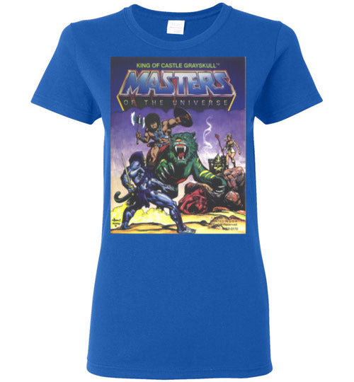 Hellspawned He-Man Comic Cover Ladies Tee