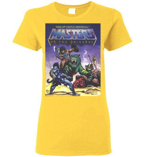 Hellspawned He-Man Comic Cover Ladies Tee