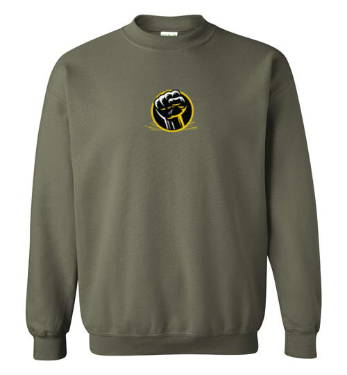 Sweatshirt - Circle Logo & Text (Front & Back)